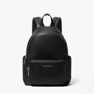 Hátizsák Michael Kors Tanner Medium Pebbled Leather Backpack Black Universal kép