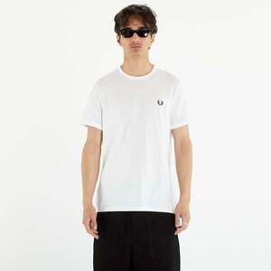 Póló FRED PERRY Ringer Tee White M kép