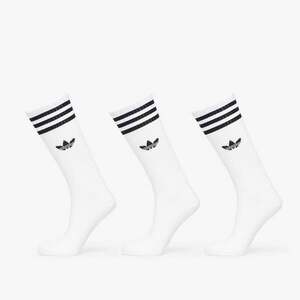 adidas High Solid Crew Sock 3-Pack White XL kép