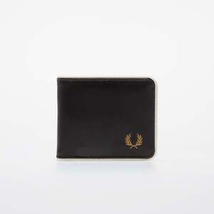Tárca FRED PERRY Coated Polyester Billfold Wall Black/ Ecru Universal kép