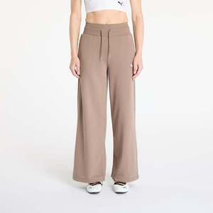 Sweatpants Puma Wardrobe Essentials Relaxed Wide Leg Sweatpants Totally Taupe XL kép
