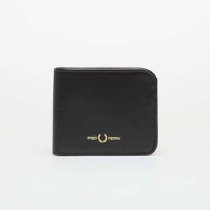 Tárca FRED PERRY Smooth Leather Billfold Wallet Black Universal kép