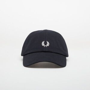 Cap FRED PERRY Pique Classic Cap Navy/ Snow White Universal kép