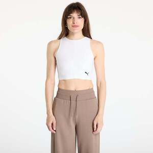 Puma Wardrobe Essentials Ribbed Crop Top PUMA White XL kép