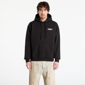 Sweatshirt OBEY Doberman Pullover Hood Black L kép