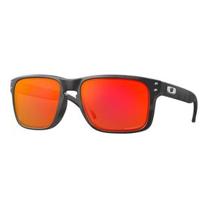 Oakley Holbrook OO9102-E9 PRIZM Ruby M (57) Fekete Női Napszemüvegek kép