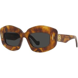 Loewe Anagram Havana Rectangular Sunglasses ONE SIZE (49) Havana Férfi Napszemüvegek kép