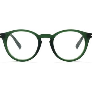 Eyerim Studio Pluto Green Matte blue-light [non-prescription] ONE SIZE (49) Zöld Unisex Dioptriás szemüvegek kép