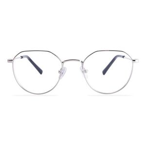 Eyerim Studio Bash Silver Matte blue-light [non-prescription] ONE SIZE (51) Ezüst Unisex Dioptriás szemüvegek kép