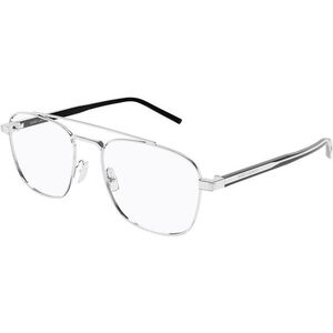 Saint Laurent SL665OPT 002 ONE SIZE (56) Ezüst Unisex Dioptriás szemüvegek kép