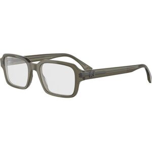 FENDI Squared Brown Rectangular Eyeglasses ONE SIZE (53) Barna Női Dioptriás szemüvegek kép