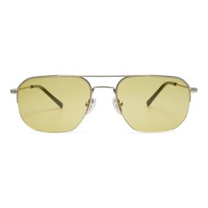 Eyerim Studio Anthony Matte Silver Green ONE SIZE (57) Ezüst Unisex Napszemüvegek kép