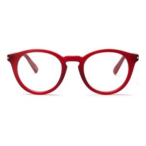 Eyerim Studio Pluto Red Matte blue-light [non-prescription] ONE SIZE (49) Vörös Unisex Dioptriás szemüvegek kép