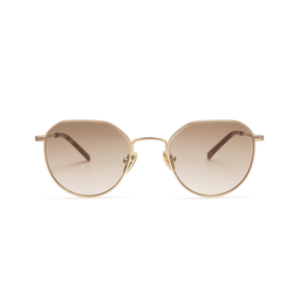 Eyerim Studio Bash Gold Matte Gradient Brown ONE SIZE (51) Arany Unisex Napszemüvegek kép