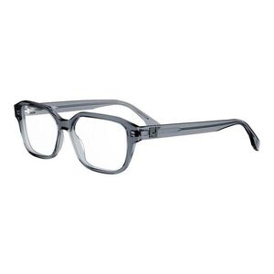FENDI Squared Grey Rectangular Eyeglasses ONE SIZE (55) Szürke Női Dioptriás szemüvegek kép