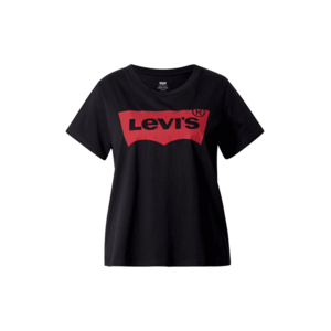 Levi's® Plus Póló 'Perfect Logo Tee (Plus Size)' piros / fekete kép