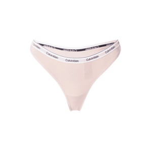 Calvin Klein Underwear String bugyik világosszürke / pasztell-rózsaszín / fekete / fehér kép