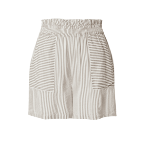VERO MODA Nadrág 'VMBUMPY' bézs / fehér kép