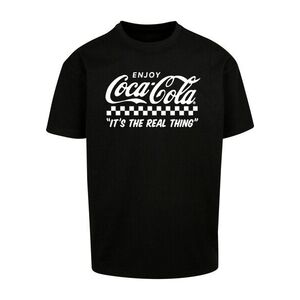 Merchcode Póló 'Coca Cola Enjoy Coke' fekete / fehér kép