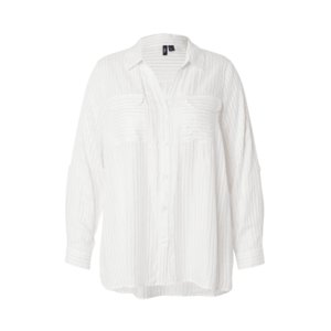 Vero Moda Curve Blúz 'VMCBUMPY' arany / fehér kép