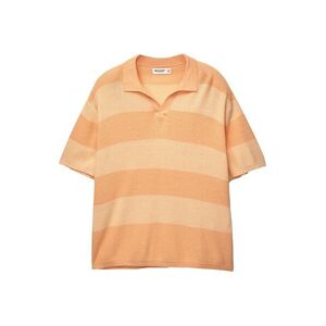 Pull&Bear Póló narancs / pasztellnarancs kép