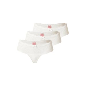 Hunkemöller String bugyik 'Florence' fehér kép