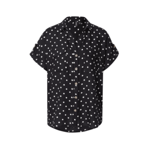 VERO MODA Blúz 'VMBumpy' fekete / fehér kép