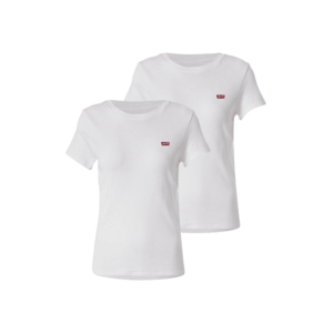 LEVI'S ® Póló 'Essential Tee (2-Pack)' fehér kép