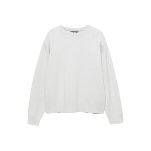 Pull&Bear Pulóver szürke melír kép