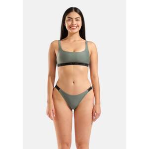 ARENA Bikini 'Solid Elastic Beach' zöld / fekete kép