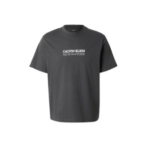 Calvin Klein Póló antracit / fehér kép