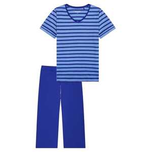 SCHIESSER Pizsama 'Casual Essentials' királykék / sötétkék kép