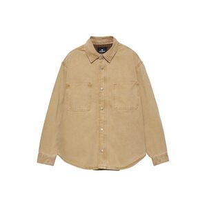 Pull&Bear Átmeneti dzseki cappuccinobarna kép