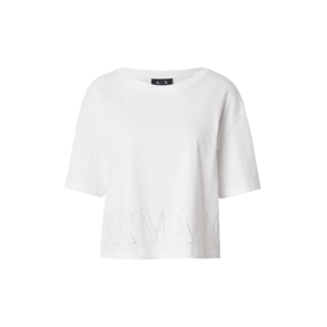 ARMANI EXCHANGE Póló ezüst / fehér kép