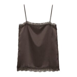 Pull&Bear Top sötét barna kép