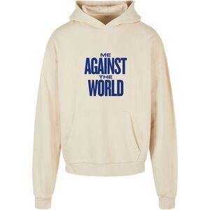 Merchcode Tréning póló 'Tupac Me Against The World' homok / sötétkék kép