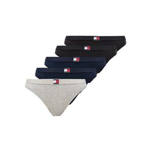 Tommy Hilfiger Underwear String bugyik tengerészkék / szürke melír / fekete kép