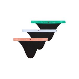 Tommy Hilfiger Underwear String bugyik világoskék / smaragd / őszibarack / fekete kép
