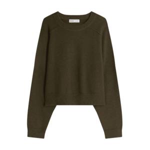 Bershka Pulóver sötétzöld kép