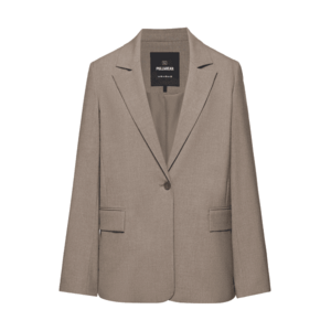 Pull&Bear Blézer taupe kép