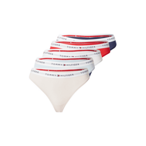 Tommy Hilfiger Underwear String bugyik tengerészkék / pasztellkék / pasztell-rózsaszín / piros / fehér kép