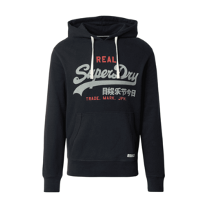 Superdry & Co Tréning póló 'Eclipse' tengerészkék / szürke melír / piros kép