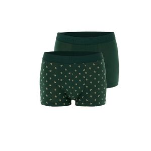 Dagi Boxeralsók sárga / sötétzöld / fehér kép