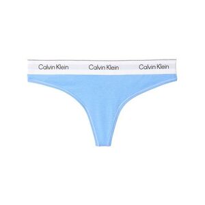 Calvin Klein Underwear String bugyik égkék / világosszürke / fekete / fehér kép