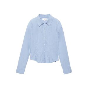 Pull&Bear Blúz királykék / fehér kép