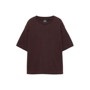Pull&Bear Póló bordó kép