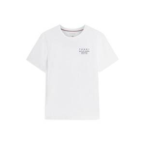 TOMMY HILFIGER Póló 'Wavy Flag Back Graphic' tengerészkék / vérvörös / fekete / fehér kép