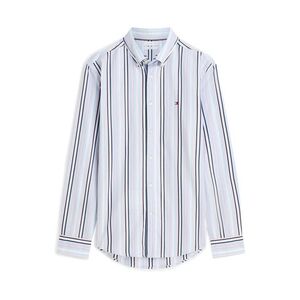 TOMMY HILFIGER Ing 'Regular Fit Multicolour Stripe' tengerészkék / világoskék / rózsaszín / fehér kép