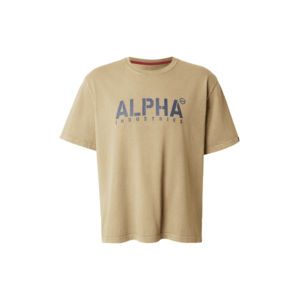 ALPHA INDUSTRIES Póló kő / khaki kép