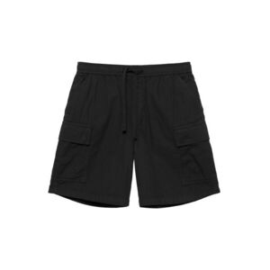Pull&Bear Cargo nadrágok fekete kép
